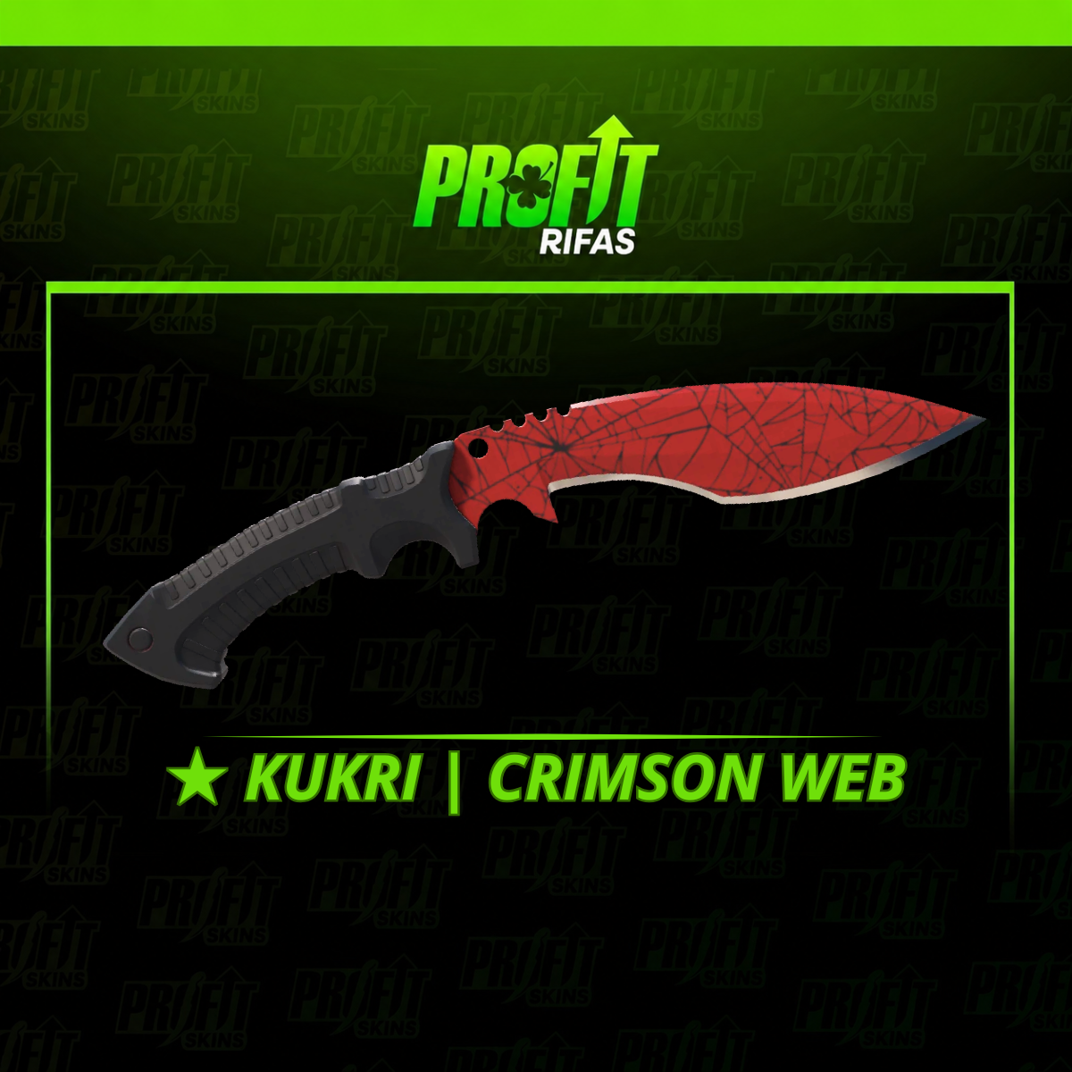 ★ KUKRI | CRIMSON WEB (FT) 06.07